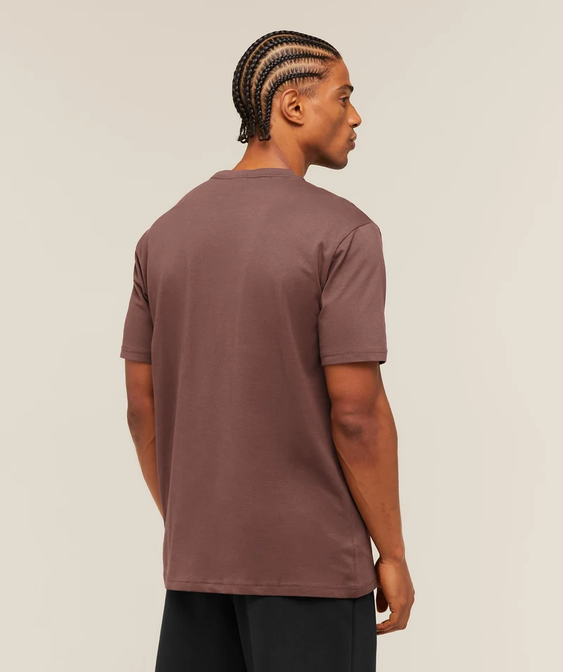 Gymshark Crest T-Shirt - Espresso Brown