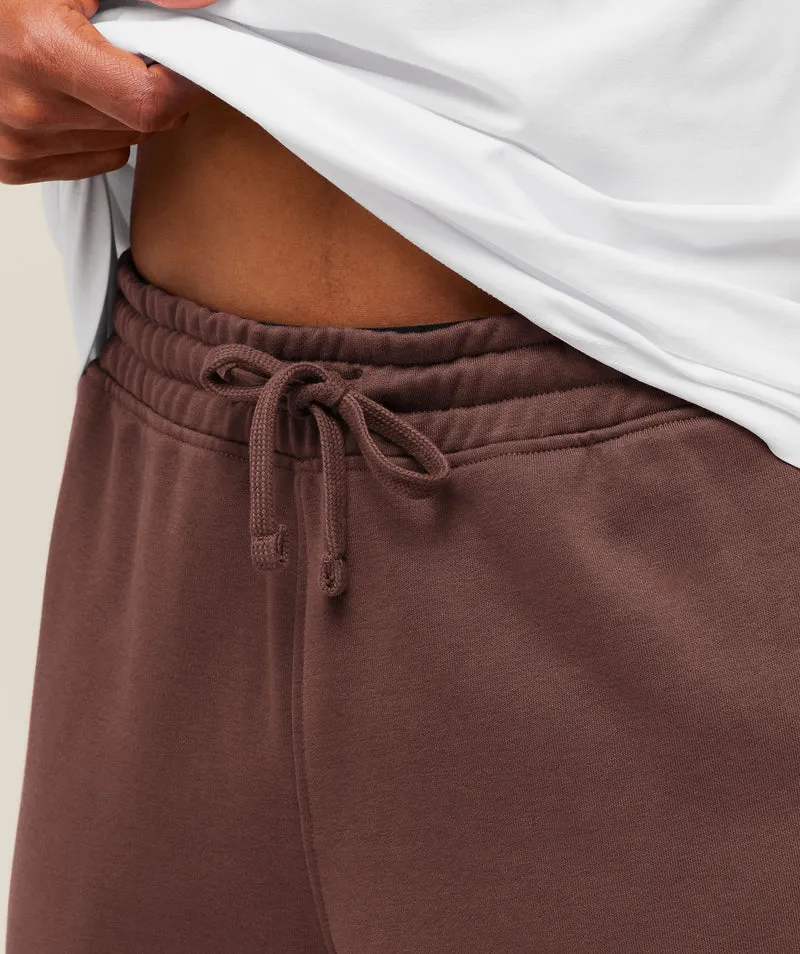 Gymshark Crest Straight Leg Joggers - Espresso Brown