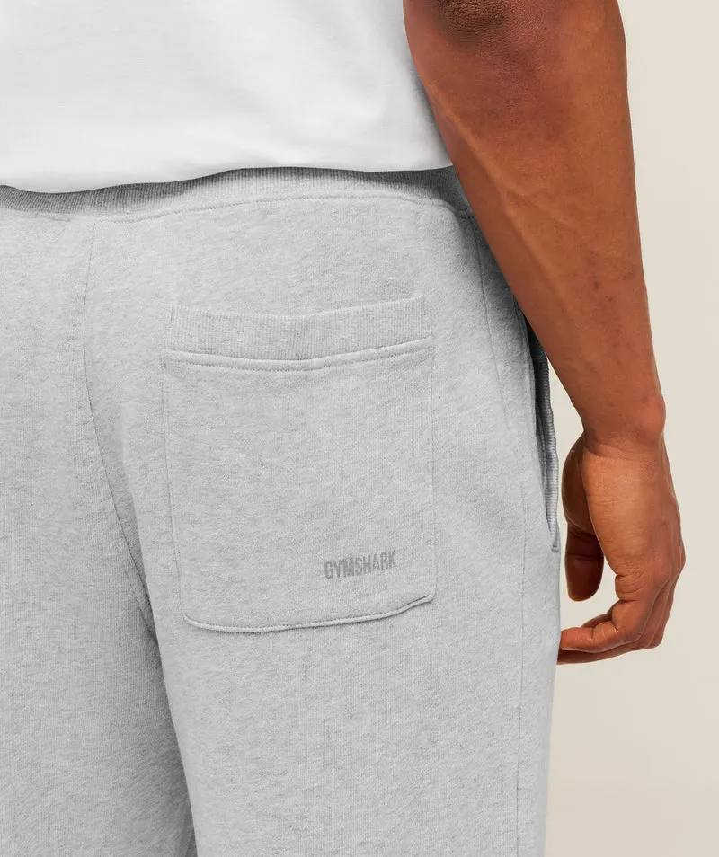 Gymshark GSLC Straight Leg Pants - Soft Grey Marl