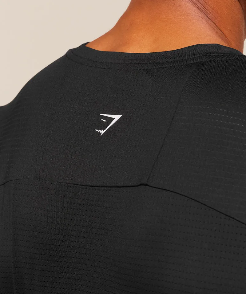 Gymshark Train Cut Off Tank - Black