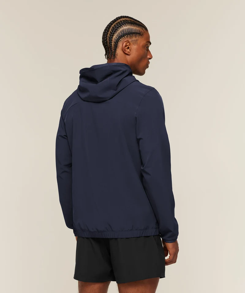 Gymshark Train Hooded Track Jacket - Heavy Blue