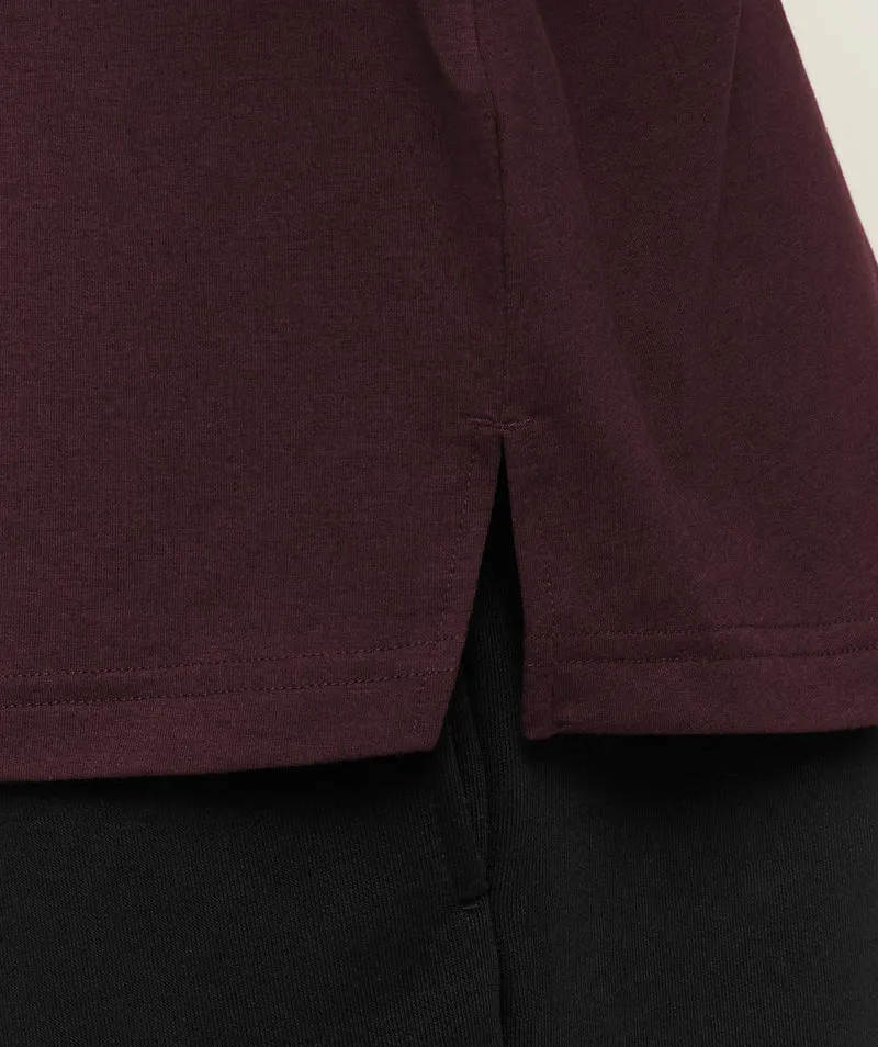 Gymshark GSLC Raglan Long Sleeve T-Shirt - Cherry Purple