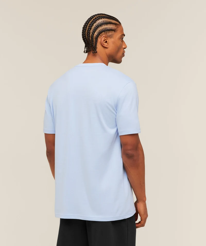 Gymshark Crest T-Shirt - Tranquil Blue
