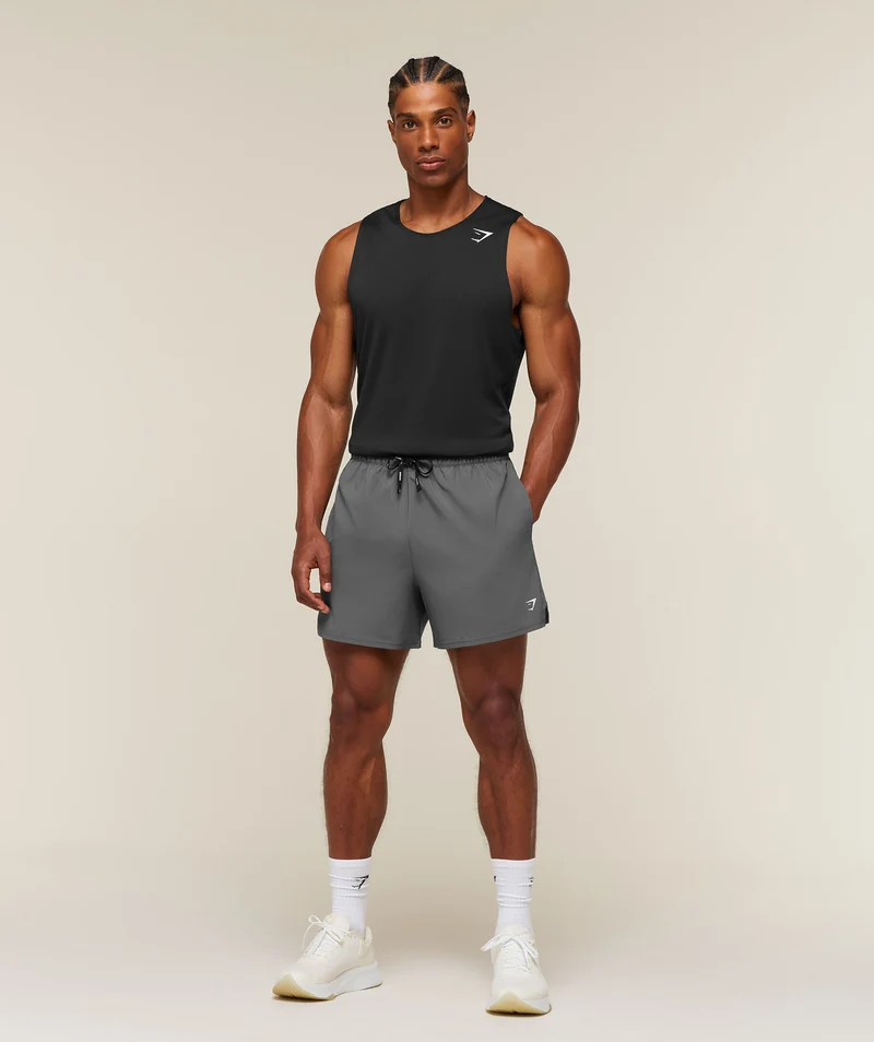 Gymshark Train 5" Shorts - Dark Grey