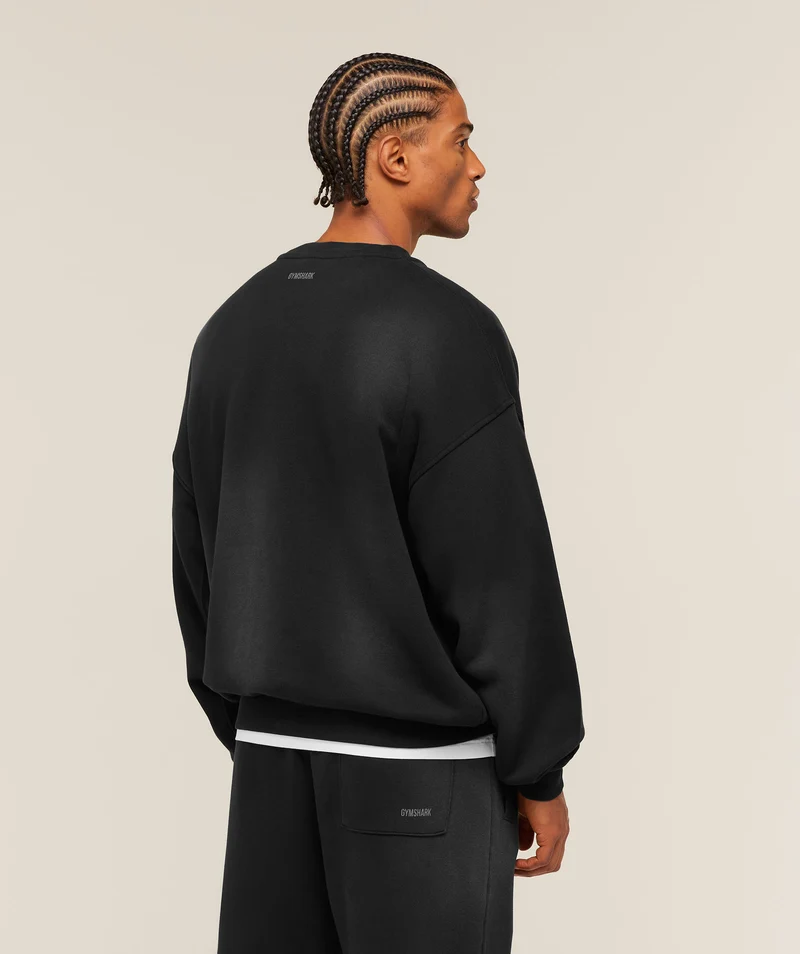 Gymshark GSLC Henley Sweat - Black