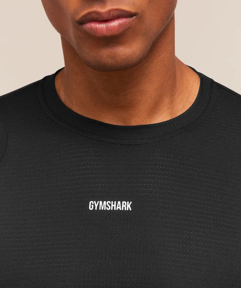 Gymshark Train Long Sleeve T-Shirt - Black