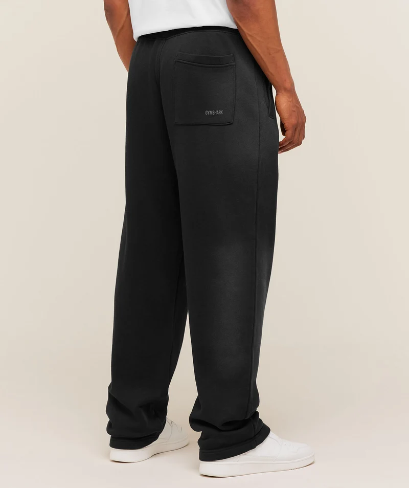 Gymshark GSLC Straight Leg Pants - Black/Wash