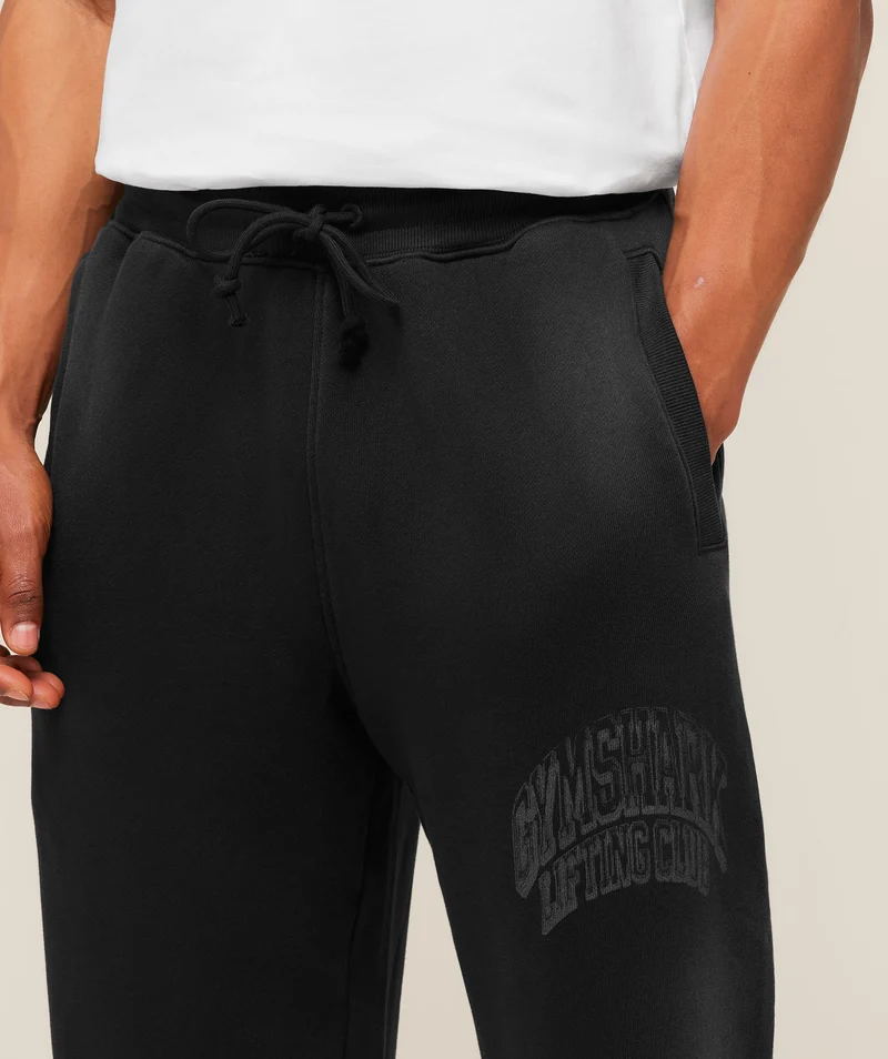 Gymshark GSLC Straight Leg Pants - Black/Wash