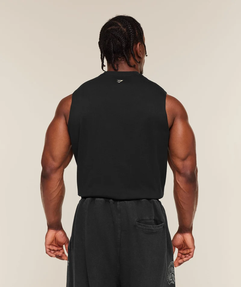 Gymshark Training Graphic Tank - Black