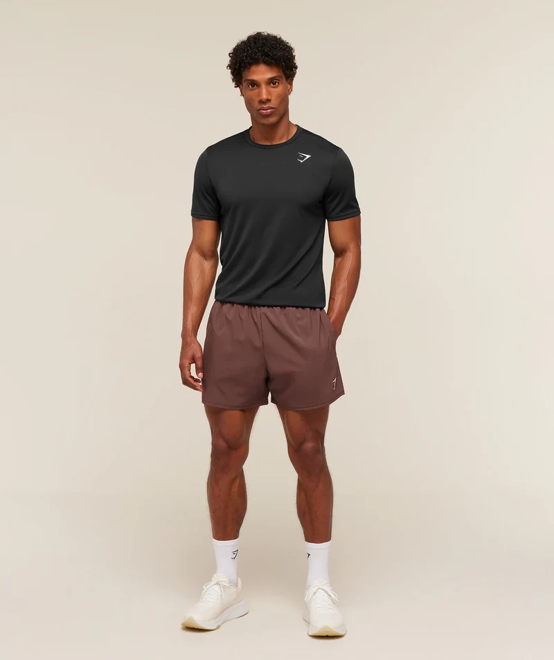 Gymshark Arrival 5" Shorts - Espresso Brown