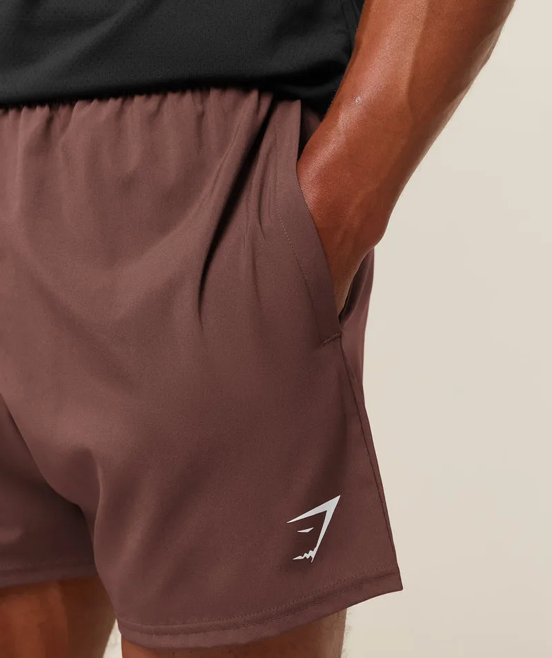 Gymshark Arrival 5" Shorts - Espresso Brown