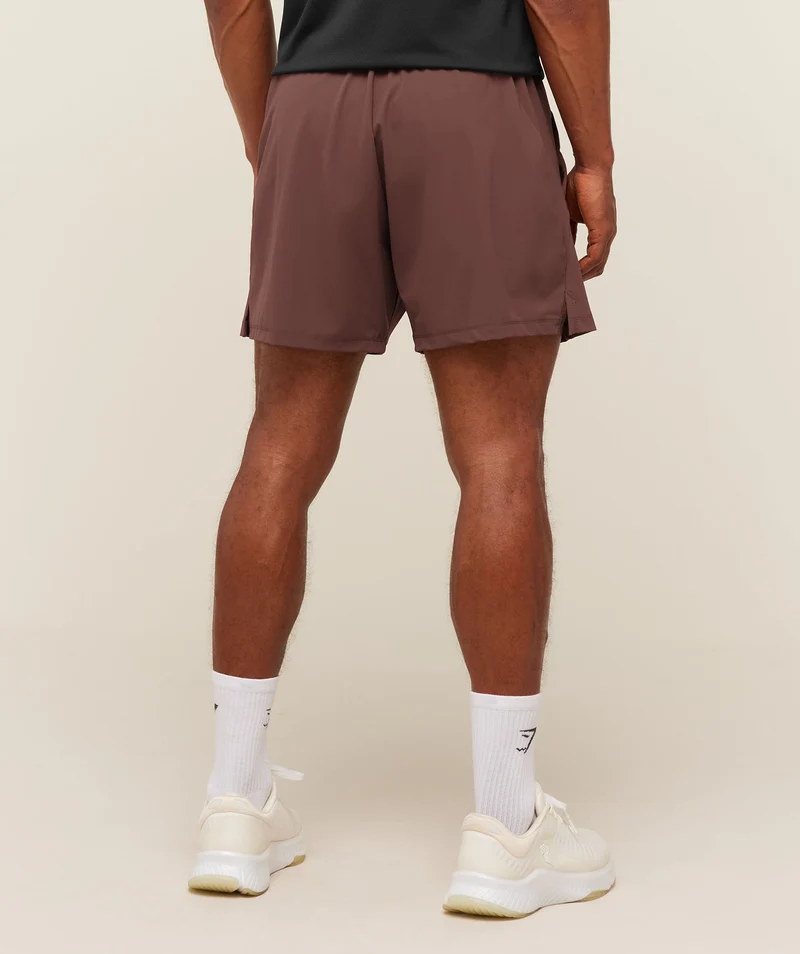 Gymshark Hybrid 6" Short - Espresso Brown