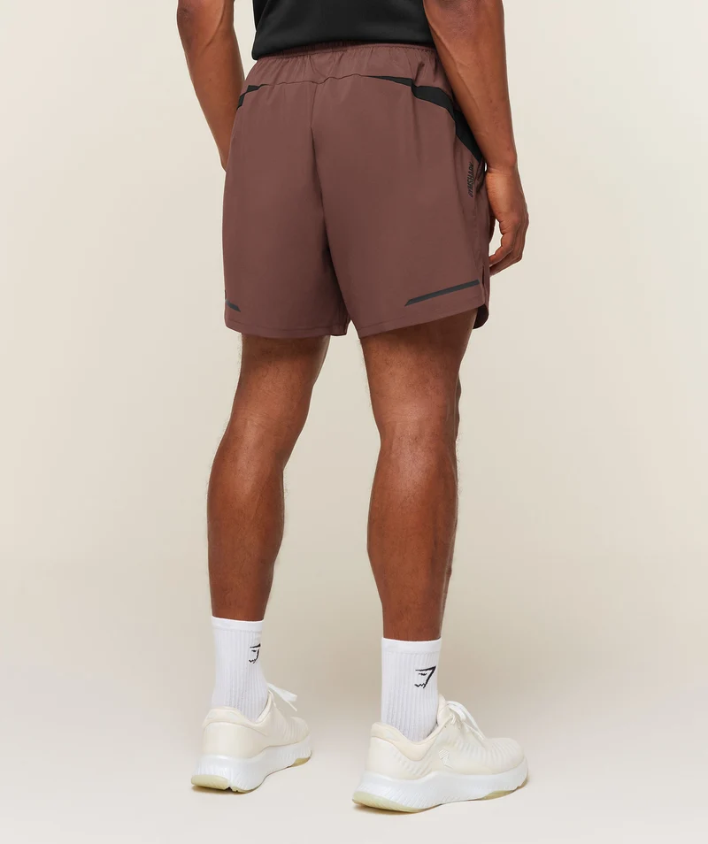 Gymshark Movement Sport 5" Shorts - Espresso Brown