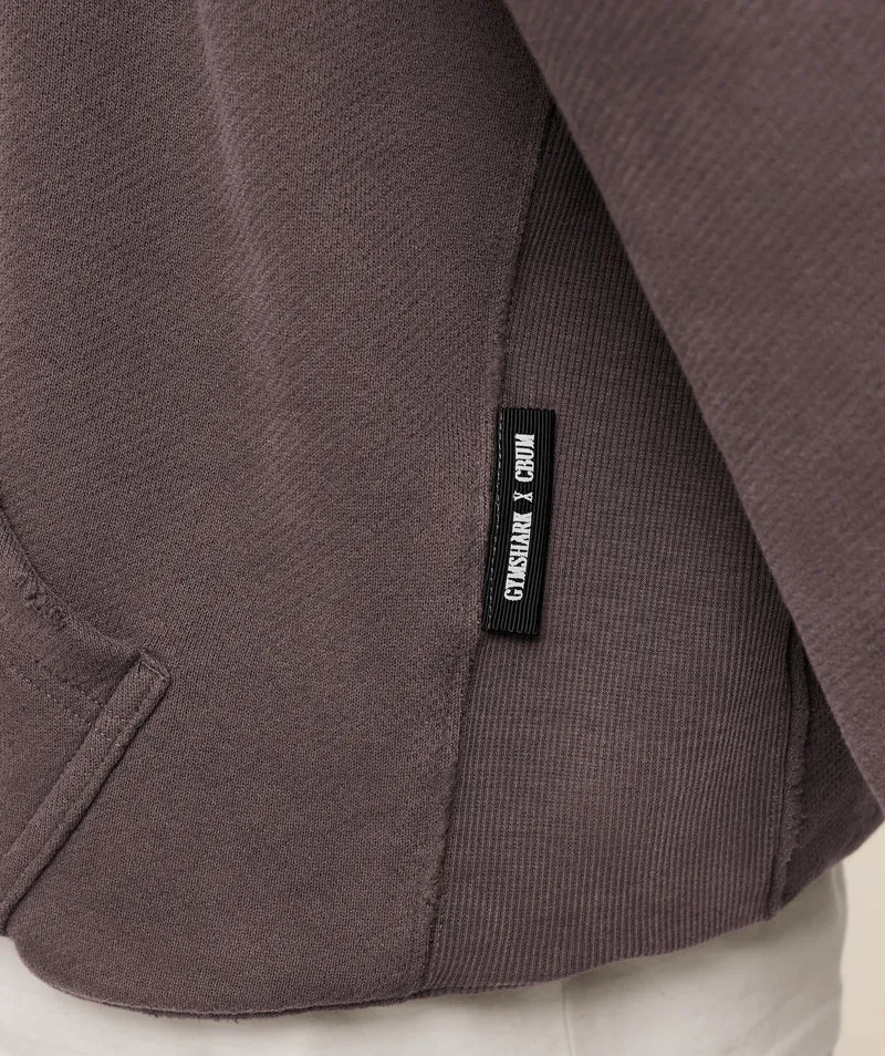 Gymshark x CBUM Washed Hoodie - Greyed Purple