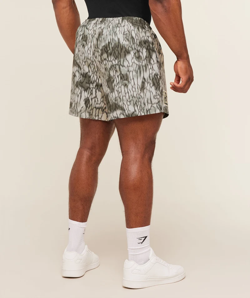 Gymshark Pumper Shorts 5" - Pebble Grey