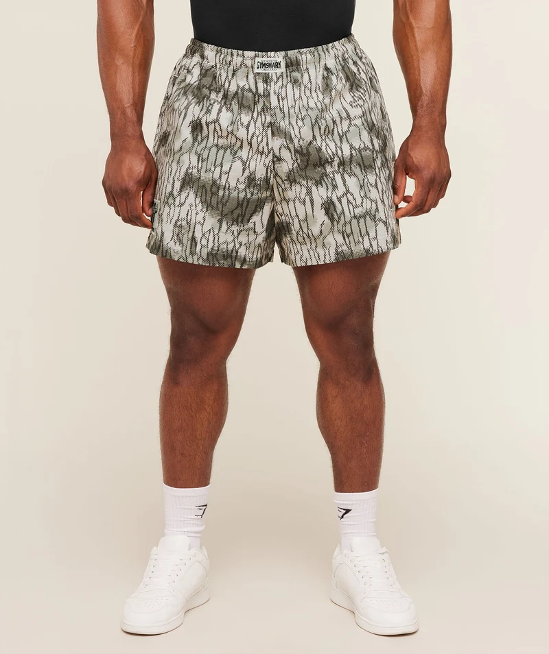 Gymshark Pumper Shorts 5" - Pebble Grey