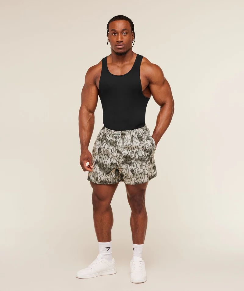 Gymshark Pumper Shorts 5" - Pebble Grey