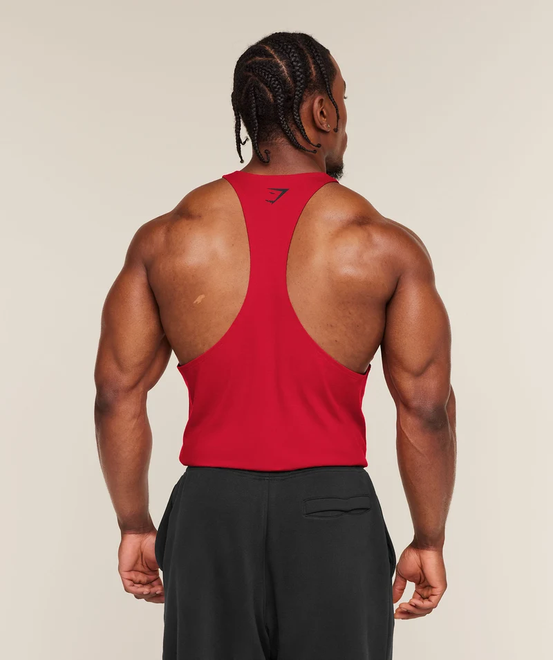 Gymshark Power Stringer - Conditioning Red