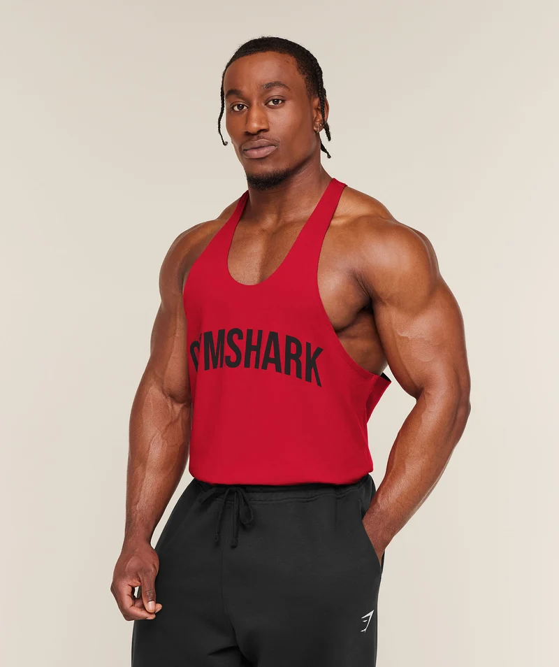 Gymshark Power Stringer - Conditioning Red