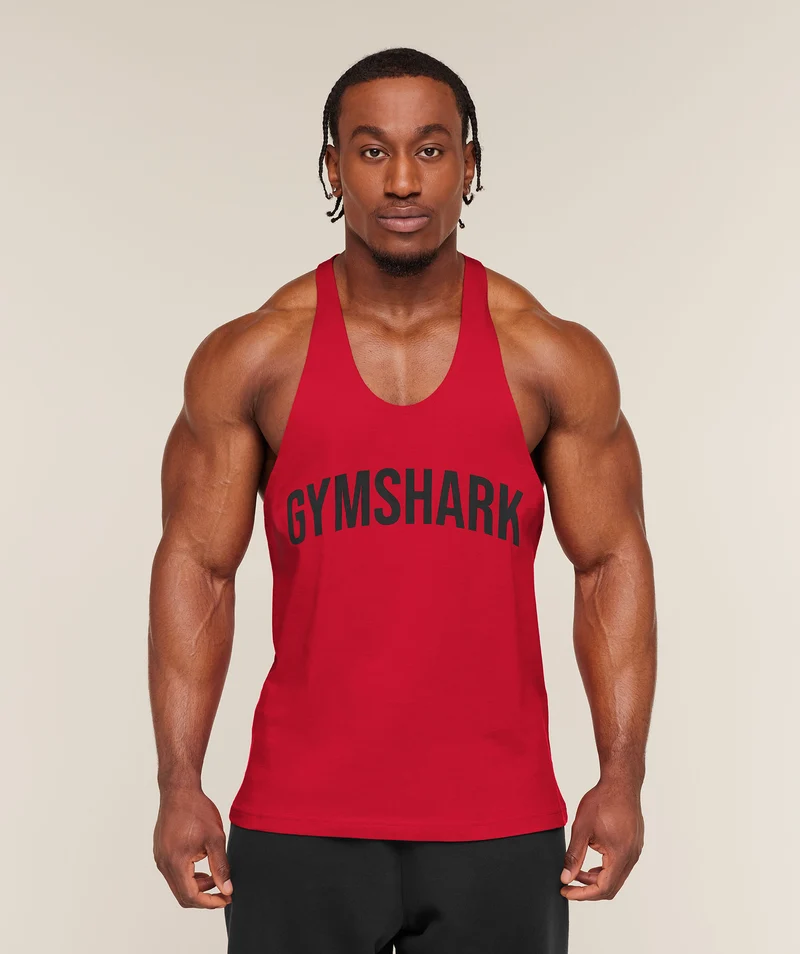 Gymshark Power Stringer - Conditioning Red