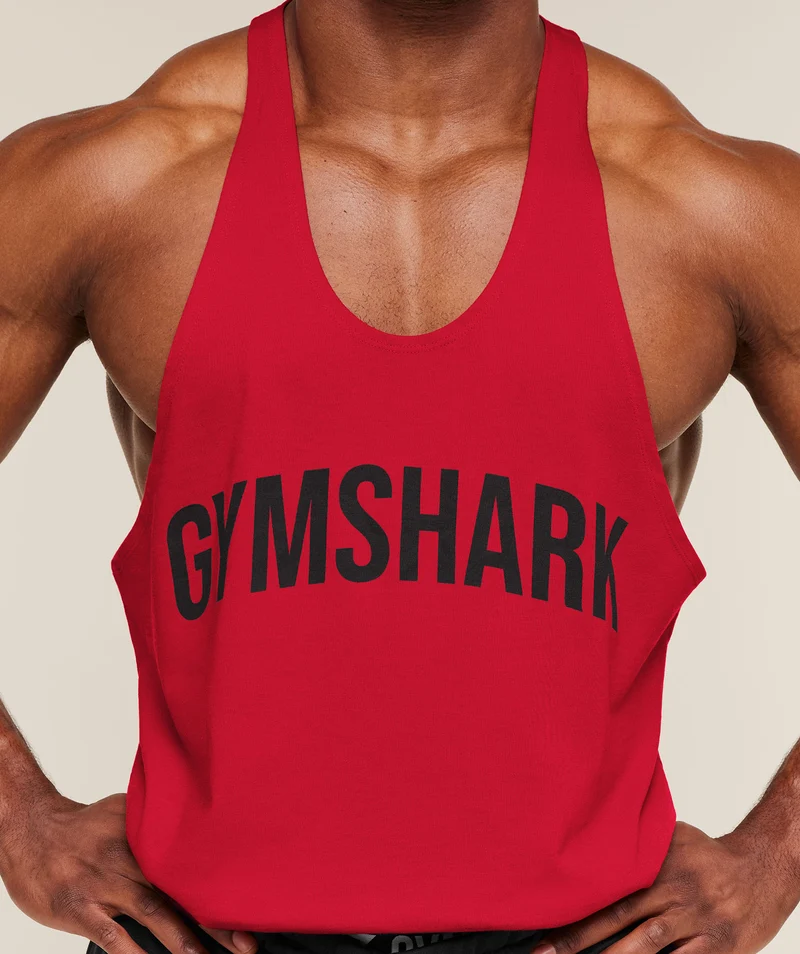 Gymshark Power Stringer - Conditioning Red