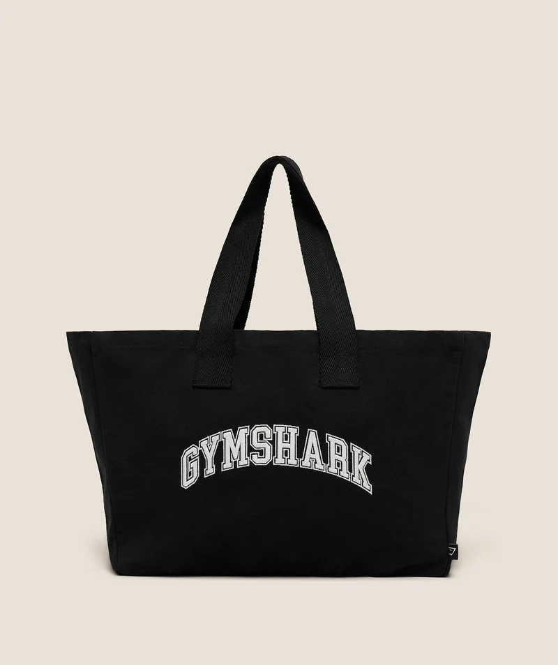 Gymshark Essentials Tote - Black/Soft White