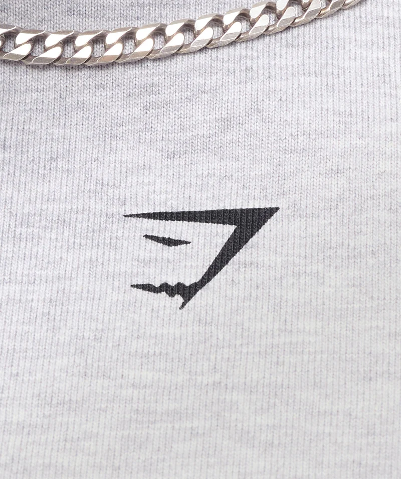 Gymshark Heavy Duty Tank - Light Grey Core Marl