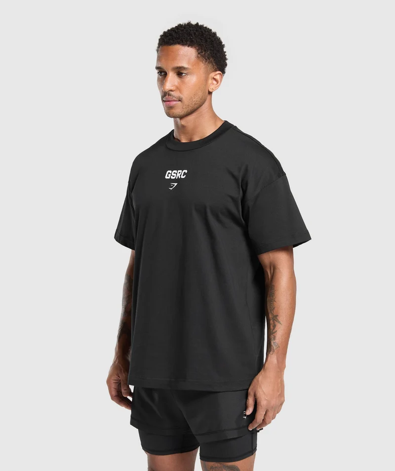 Gymshark GSRC T-Shirt - Black