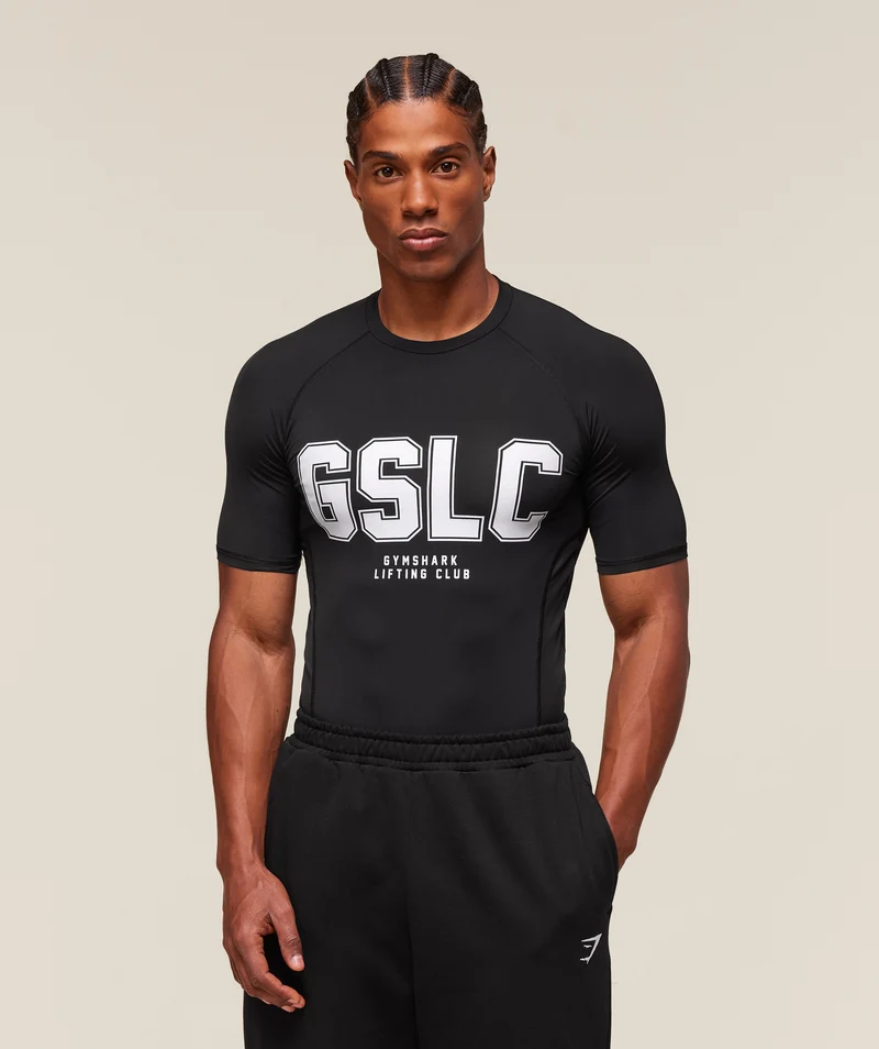 Gymshark GSLC Baselayer T-Shirt - Black