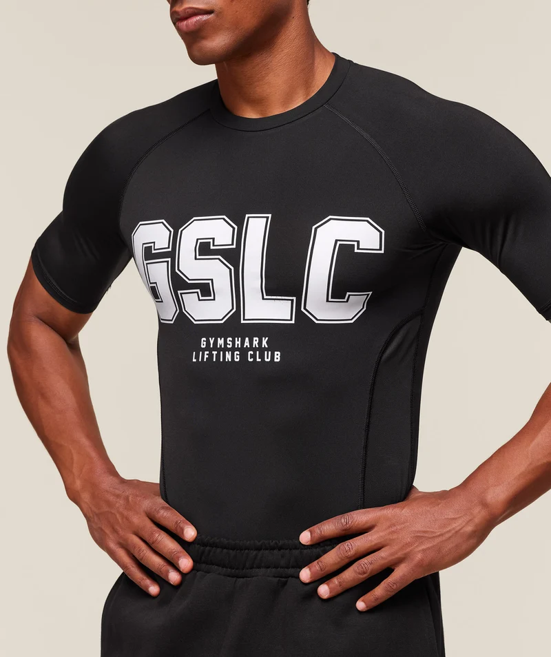 Gymshark GSLC Baselayer T-Shirt - Black