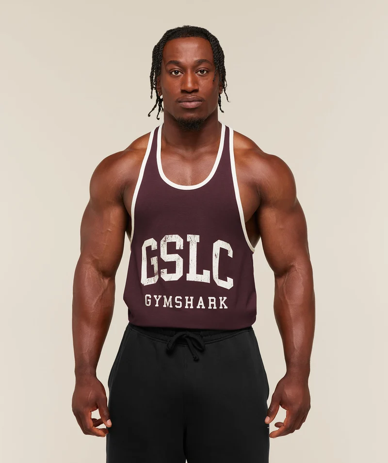 Gymshark GSLC Stringer - Cherry Purple/Soft White