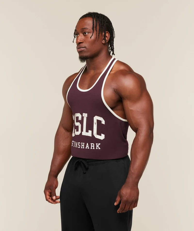 Gymshark GSLC Stringer - Cherry Purple/Soft White