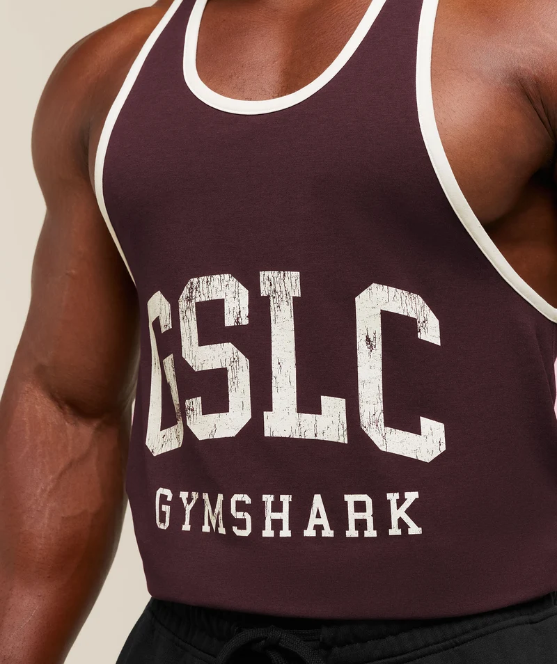 Gymshark GSLC Stringer - Cherry Purple/Soft White