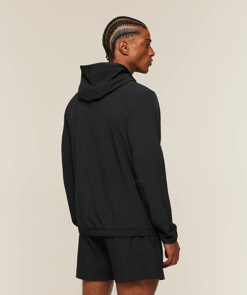Gymshark Train Hooded Track Jacket - Black