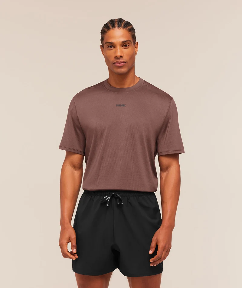 Gymshark Train T-Shirt - Espresso Brown