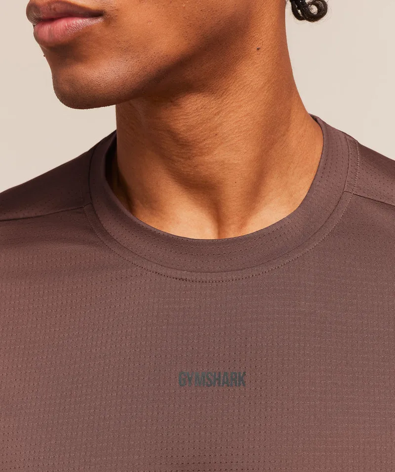 Gymshark Train T-Shirt - Espresso Brown
