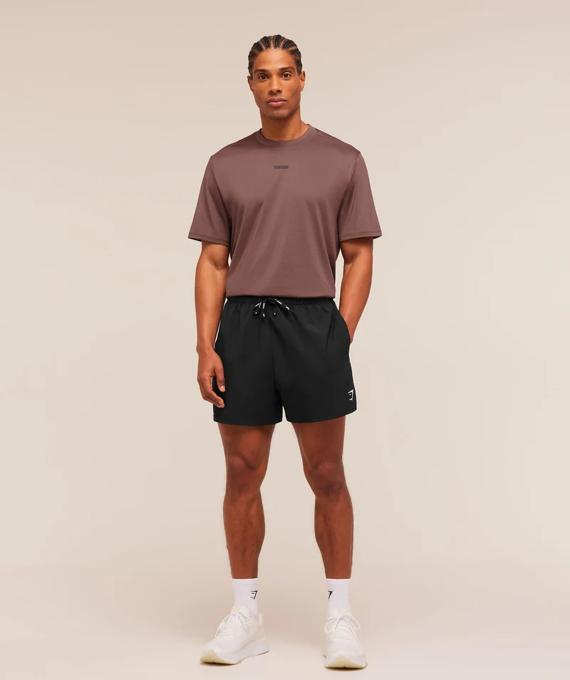 Gymshark Train T-Shirt - Espresso Brown