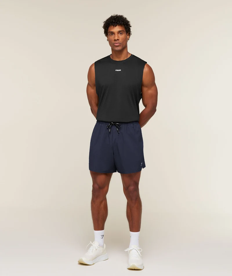 Gymshark Train 5" Shorts - Heavy Blue