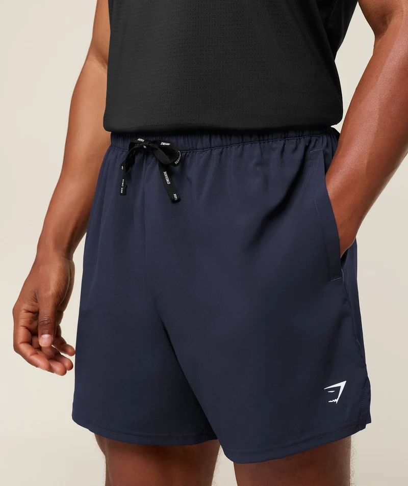 Gymshark Train 5" Shorts - Heavy Blue