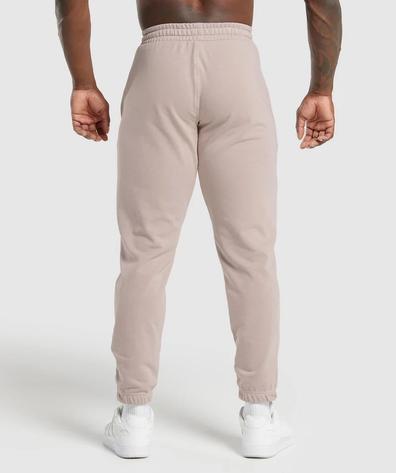 Gymshark Essential Oversized Joggers - Stone Pink