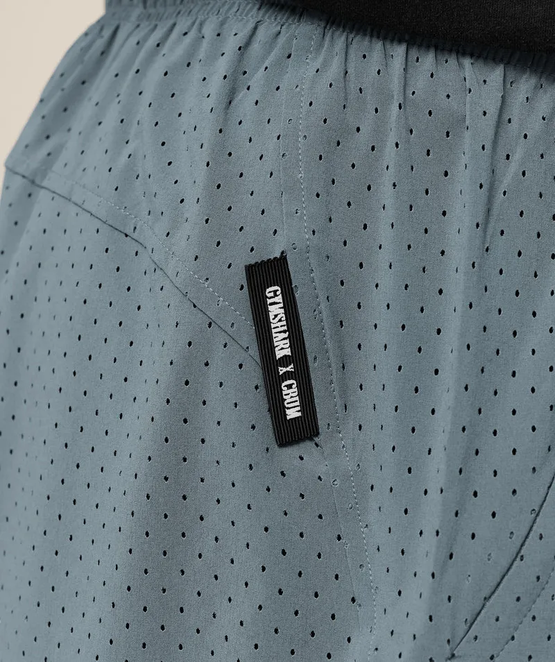 Gymshark x CBUM Short - Concrete Blue