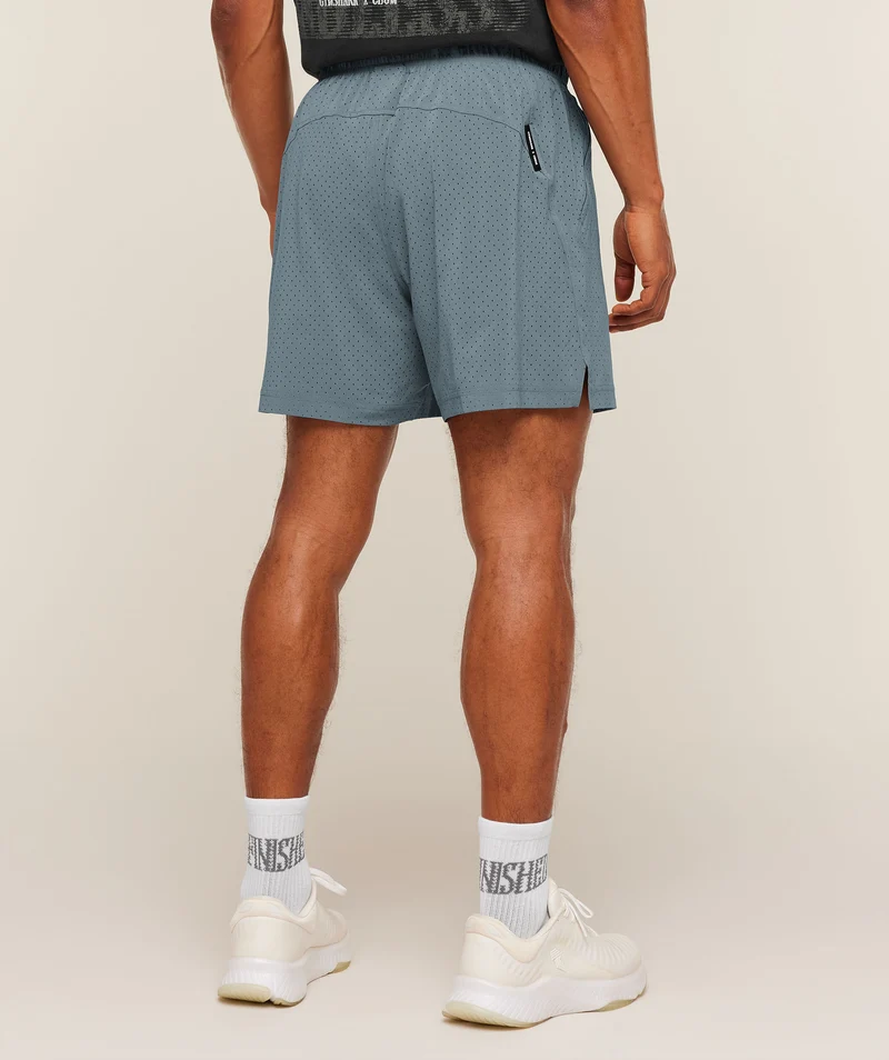 Gymshark x CBUM Short - Concrete Blue