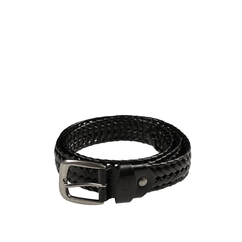 Dime Braided Leather Belt