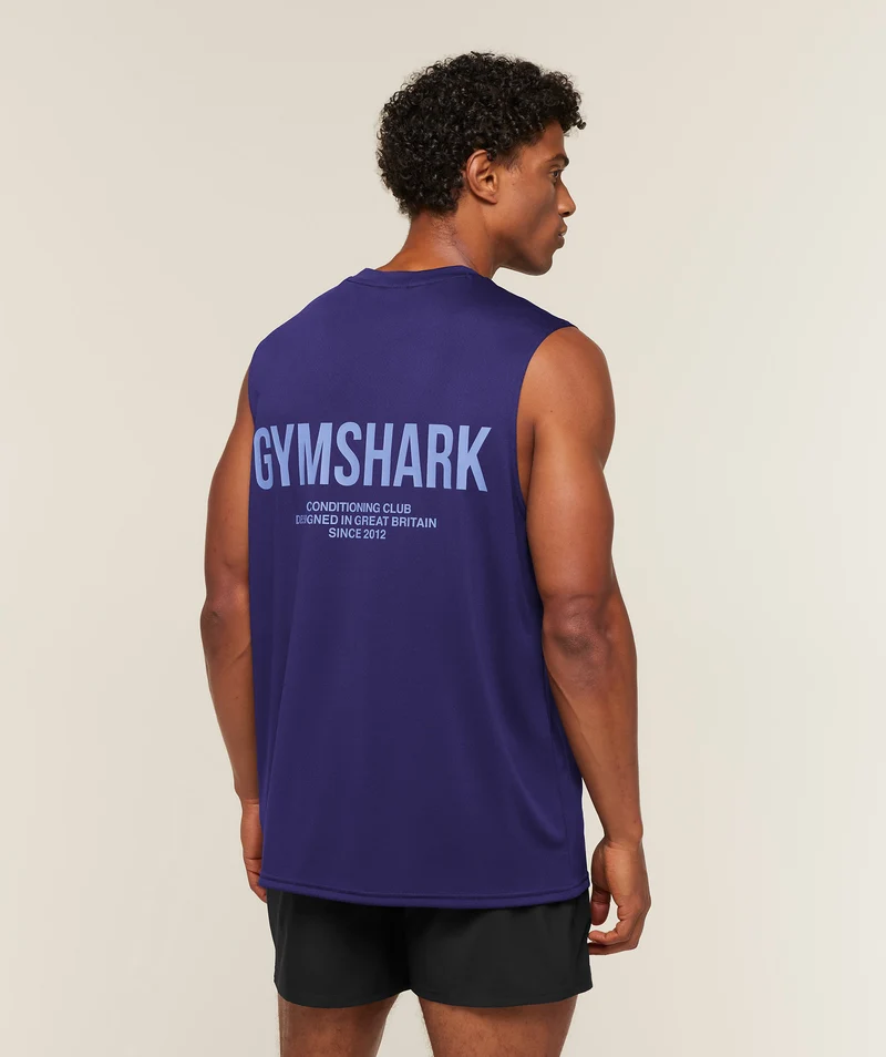 Gymshark Conditioning Club Tank - Indigo Purple/Steady Purple