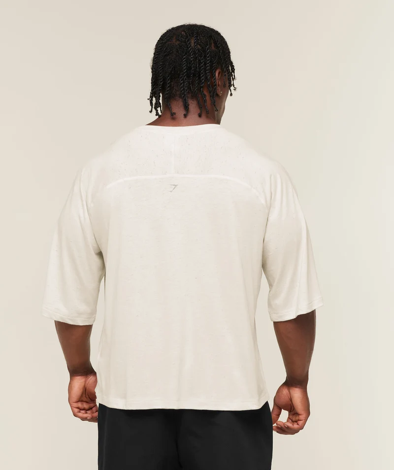 Gymshark Summer Pump T-Shirt - Tinted White