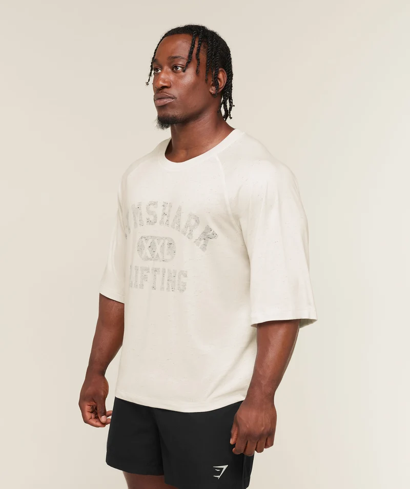 Gymshark Summer Pump T-Shirt - Tinted White