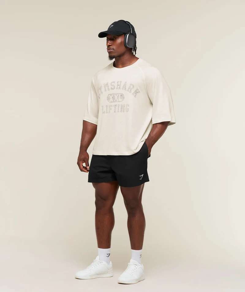 Gymshark Summer Pump T-Shirt - Tinted White