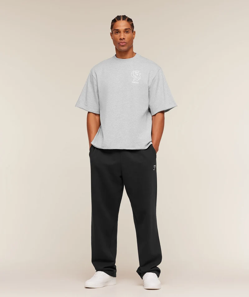 Gymshark Performance T-Shirt - Light Grey Core Marl