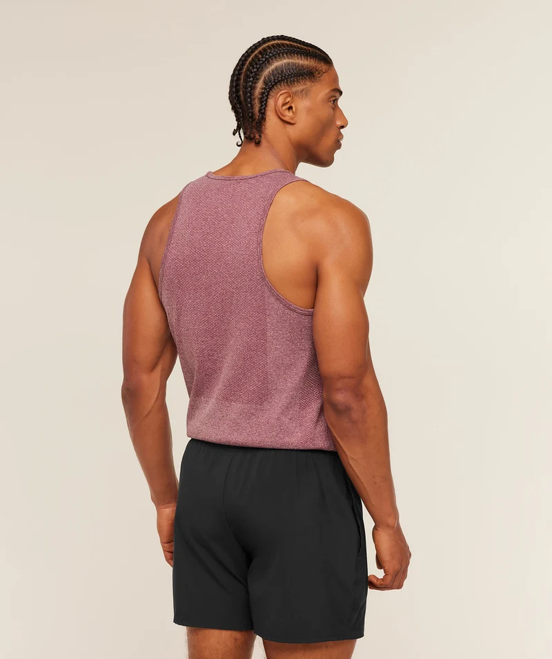 Gymshark Vital Tank - White/Port