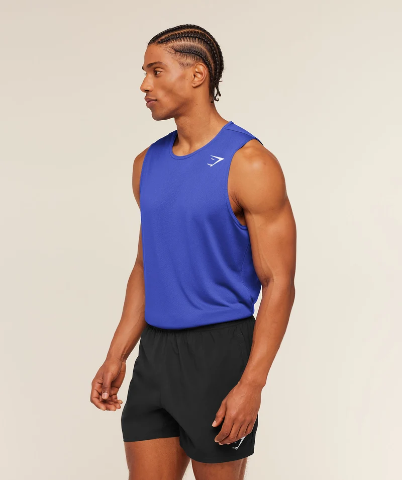 Gymshark Arrival Tank - Force Blue